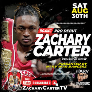 Zachary Carter's professional boxing debut