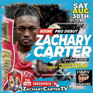 Zachary Carter's professional boxing debut