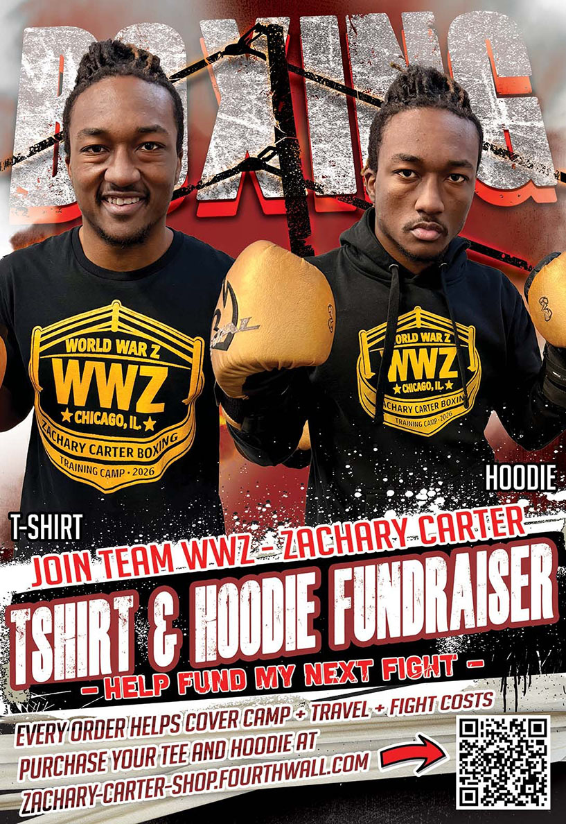 Training camp merch flyer